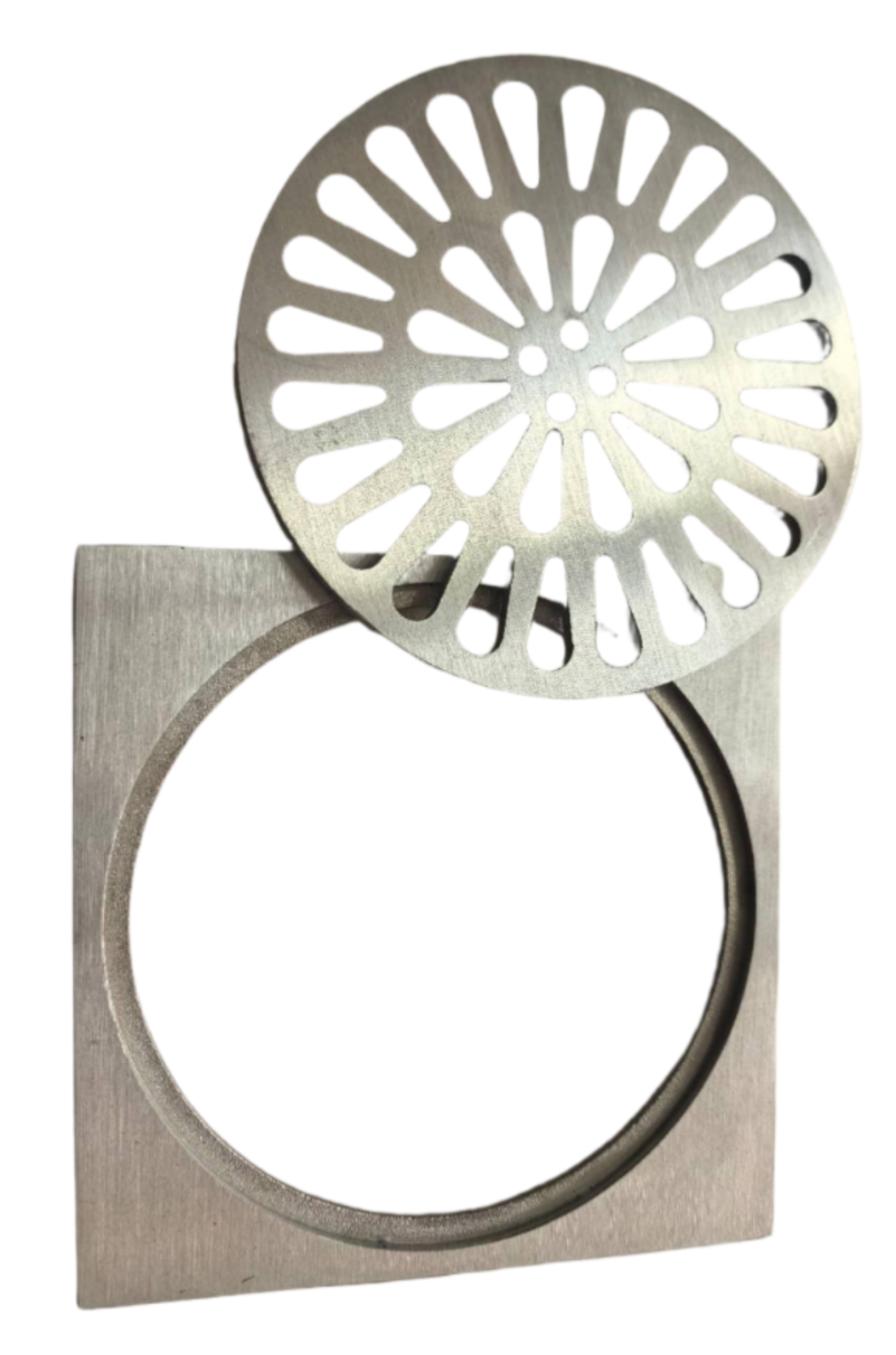304 Stainless Steel Decorative Floor Drain Grate & Drain Cover Precision Casting